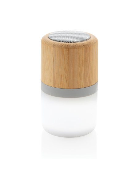 Speaker 3W in bambù con luce Speaker 3W in bambù con luce